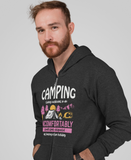 Camping. Living Outdoors in; Full-zip hoodie sweatshirt