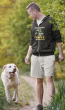 What happens stays in camper ; Full-zip hoodie sweatshirt