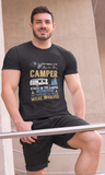 Stays in camper unless Facebook ; 100% cotton Tee Removable tag for comfort