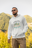 Camp stories are forever; Pull-over hoodie sweatshirt