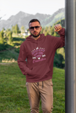 No wifi out here; Pull-over hoodie sweatshirt