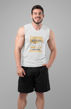 Camping without wine; 100% cotton Seamless double-needle ⅞” neck Double -needle armholes and hem