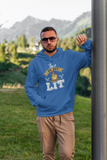 Time to get lit; Pull-over hoodie sweatshirt