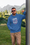 put me back on camp chair; Pull-over hoodie sweatshirt