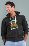 If camping is wrong; Full-zip hoodie sweatshirt