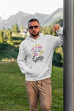 Relax, on camping time;  Pull-over hoodie sweatshirt