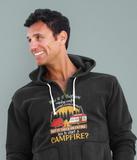 Entire box to start camp fire; Full-zip hoodie sweatshirt
