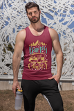 Happy Camper; Soft 100% cotton tank top. Removable tag for comfort