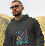 Beer Camping Country Music; Pull-over hoodie sweatshirt