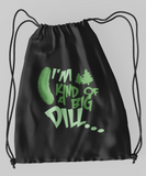 Big dill;100% Cotton sheeting Dyed-to match draw cord closure