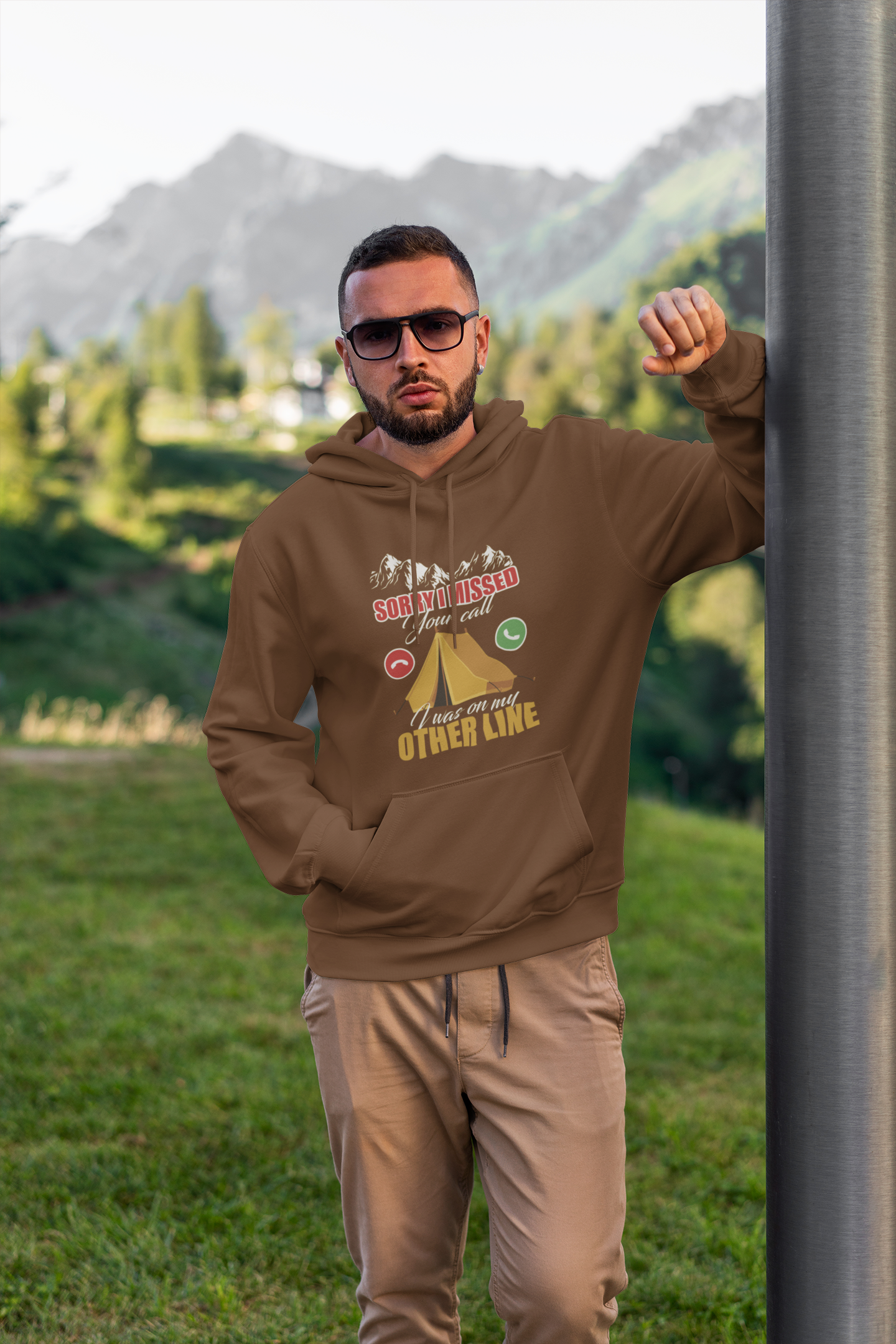 Was on the other line, ;Pull-over hoodie sweatshirt