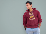 Menace to Sobriety; Full-zip hoodie sweatshirt