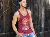 Morning Wood ; Soft 100% cotton tank top. Removable tag for comfort
