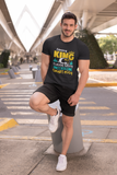 Camping King; Classic silhouette, 100% cotton Tee Removable tag for comfort