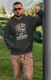 Like Beer and Camping; Pull-over hoodie sweatshirt