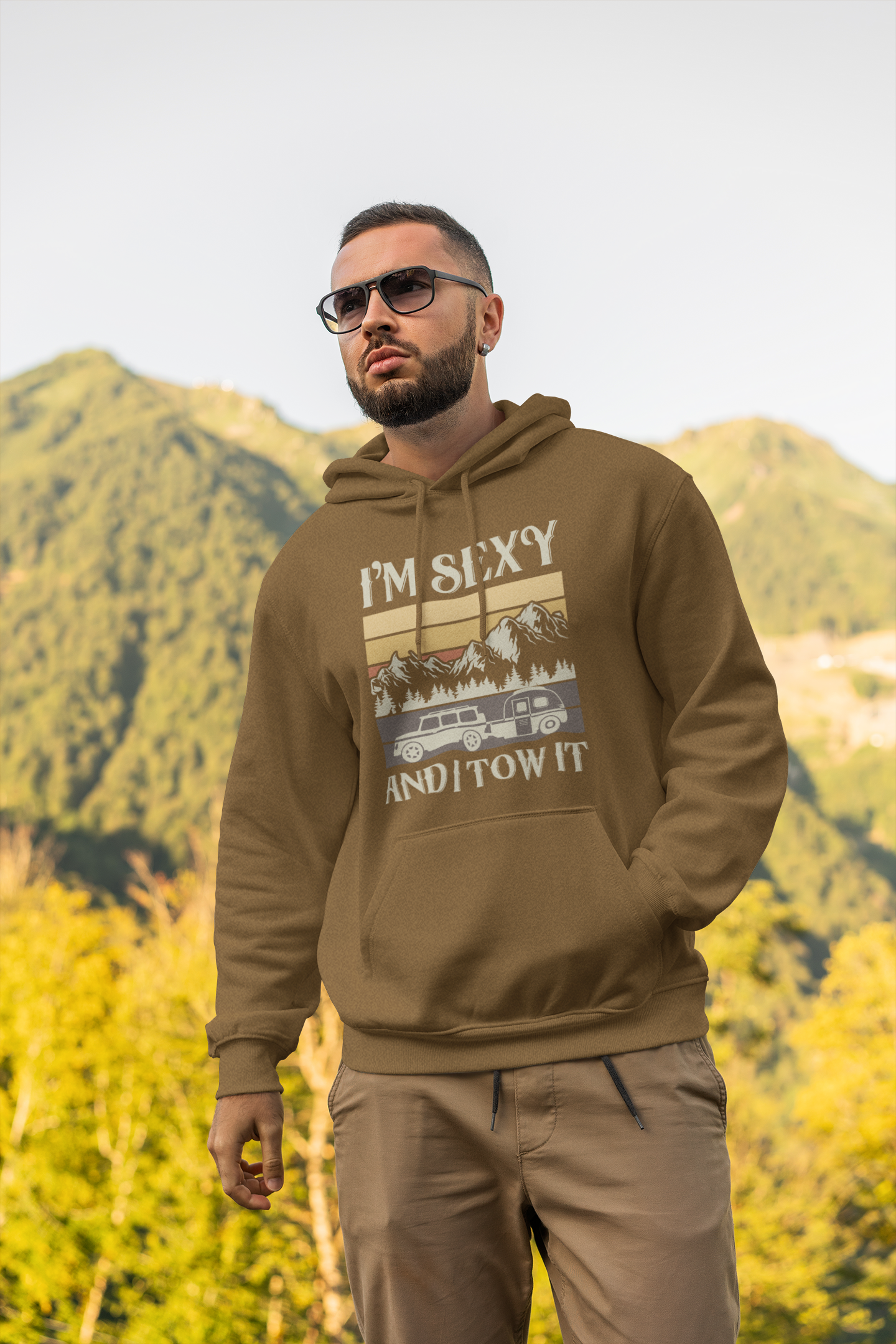 I'm Sexy and I tow; it Pull-over hoodie sweatshirt