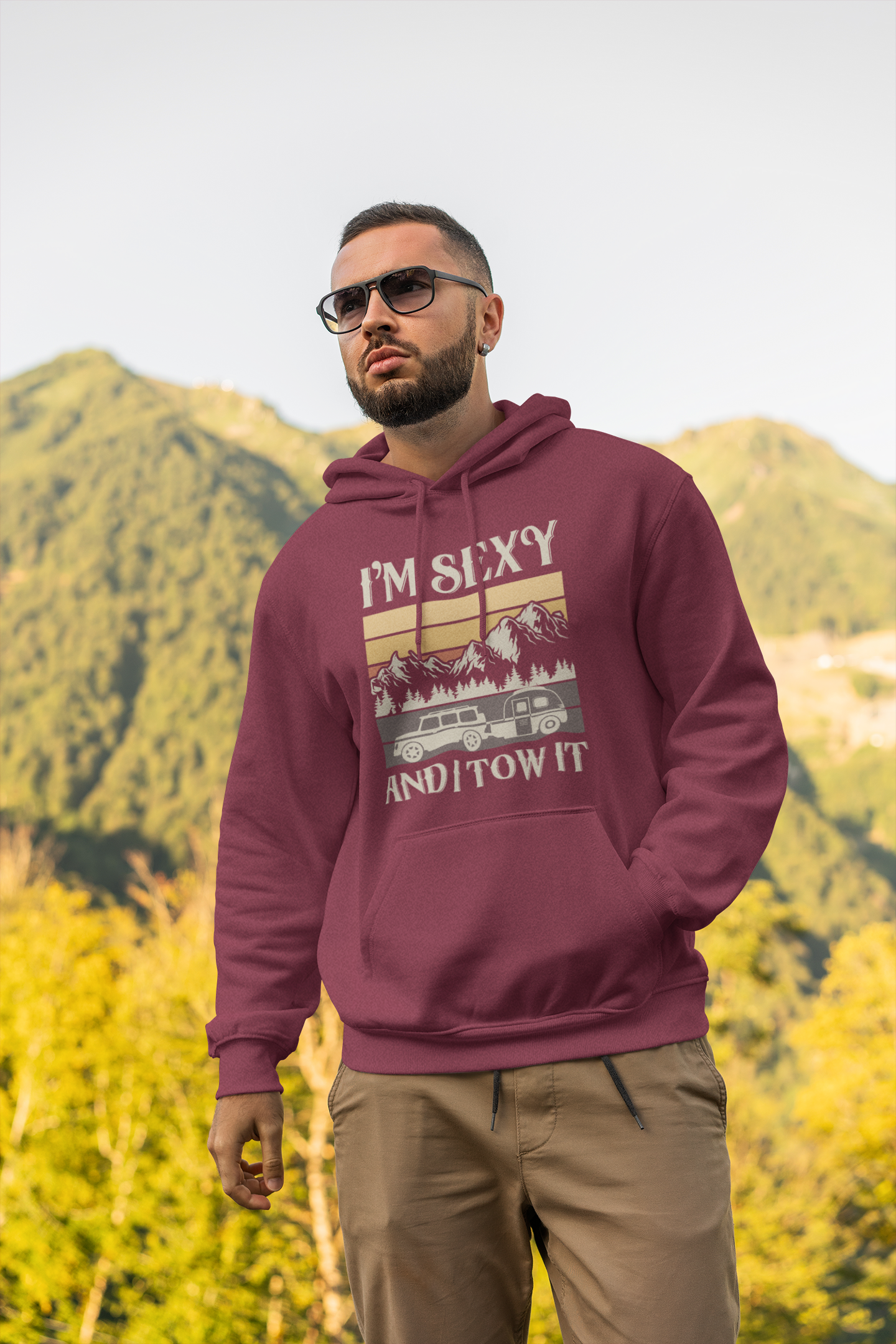 I'm Sexy and I tow; it Pull-over hoodie sweatshirt