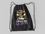 Together like Campfire & marshmallows; 100% Cotton sheeting Dyed-to match draw cord closure