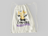 Together like Campfire & marshmallows; 100% Cotton sheeting Dyed-to match draw cord closure