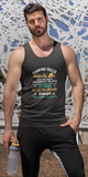 Camping Rules. Watch Sunset ;100% cotton tank top. Removable tag for comfort