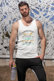 Camping Rules. Watch Sunset ;100% cotton tank top. Removable tag for comfort