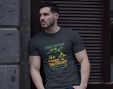 What happeneds get laughed at ; Classic silhouette, 100% cotton Tee
Removable tag for comfort