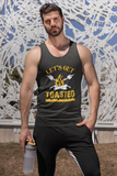 Get Toasted; Soft 100% cotton tank top. Removable tag for comfort