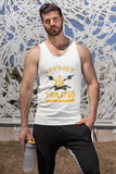 Get Toasted; Soft 100% cotton tank top. Removable tag for comfort