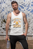 Camp Rule #1. Weenie; 100% cotton tank top. Removable tag for comfort