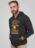 Camp Rule #1. Weenie; Full-zip hoodie sweatshirt