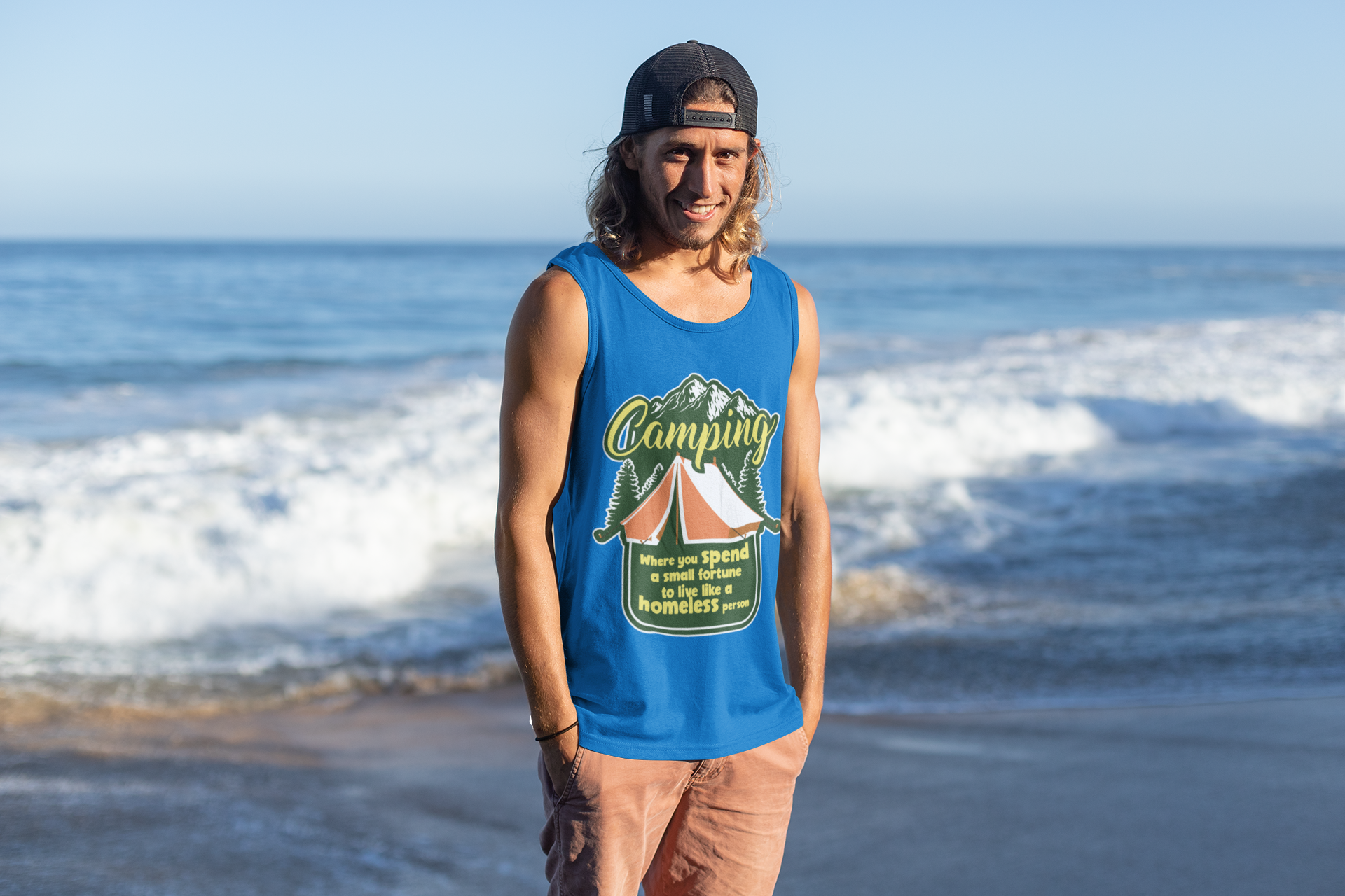 Soft 100% cotton tank top.
Removable tag for comfort