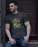 Whisper in his ear; 100% cotton Tee Removable tag for comfort