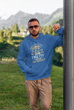 Welcom to our firepit; Pull-over hoodie sweatshirt