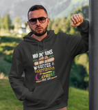 Mountain, breakfast food, campfires Pull-over hoodie sweatshirt