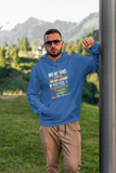 Mountain, breakfast food, campfires Pull-over hoodie sweatshirt