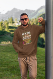 Mountain, breakfast food, campfires Pull-over hoodie sweatshirt