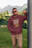 Mountain, breakfast food, campfires Pull-over hoodie sweatshirt