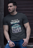 Always at home; 100% cotton Tee Removable tag for comfort