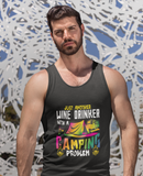 Just another wine drinker; Soft 100% cotton tank top. Removable tag for comfort