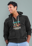 Obsessive Camping Disorder; Full-zip hoodie sweatshirt