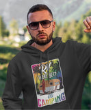 RV there yet? ; Pull-over hoodie sweatshirt