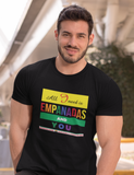 All i need is empanadas and you ;Classic silhouette, 100% cotton Tee
Removable tag for comfort